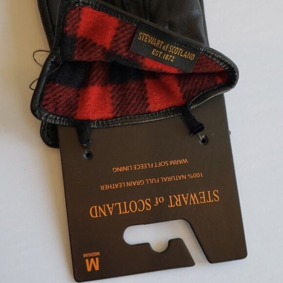 Stewart of Scotland Leather Gloves - Picture 5 of 5